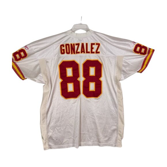 100% Authentic Reebok Tony GONZALEZ CHIEFS #88 Stiched Jersey Size 3XL 56 * - Picture 1 of 9